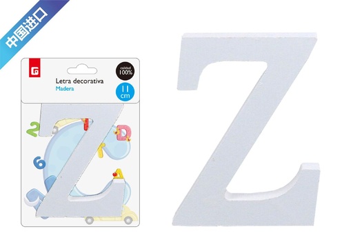 [6700364] Letra de madera Z - Material decorativo para manualidades