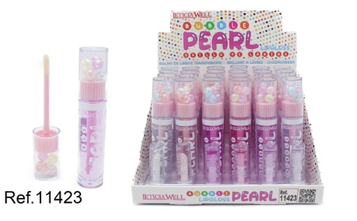 [8435433230328] Labial glossy burbujas 24u Leticia Well - Maquillaje de labios