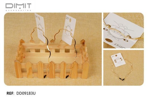 [8435693869641] Diadema para pelo 12/u Leticia Well - Accesorios de cabello
