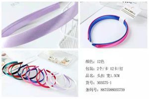 [8875588035759] 2u Diademas 1.5cm 12/u Leticia Well - Accesorios de cabello