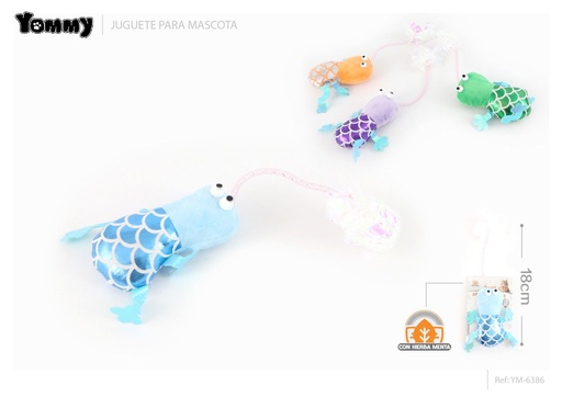 [YM6386] Juguete con catnip para gatos 18 cm - Accesorios para mascotas