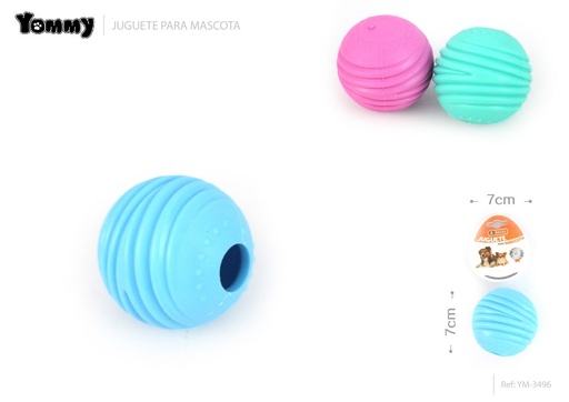 [YM3496] Juguete de goma en forma de espiral 7 cm - Accesorios para mascotas