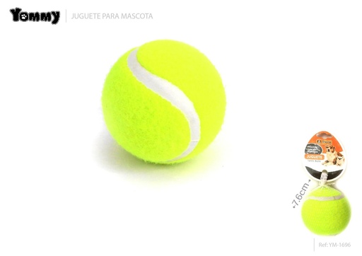 [YM1696] Juguete de goma tipo tenis de 7.6 cm - Juguetes para mascotas y entretenimiento