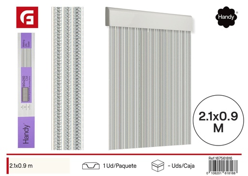 [167561816] Cortina estándar Tosca N16 2.1*0.9m - Accesorios para verano y cortinas para puertas