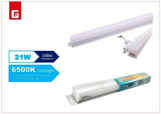 [170158817] Regleta placa LED T5 150 cm luz día 6500K - Iluminación