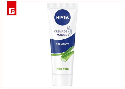 [111655642] Creama hidratante Nivea para manos 100ml. calmante aloe vera - Productos de cuidado personal para manos