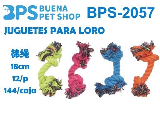 [184202057] Nudo de Algodón 18cm - Accesorios para mascotas y juguetes