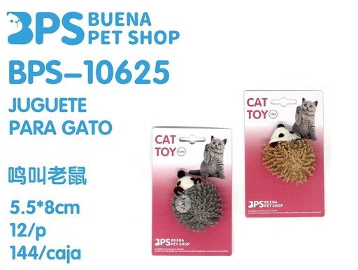 [184210625] Juguete para gato de 8x5.5 cm - Juguetes para gatos