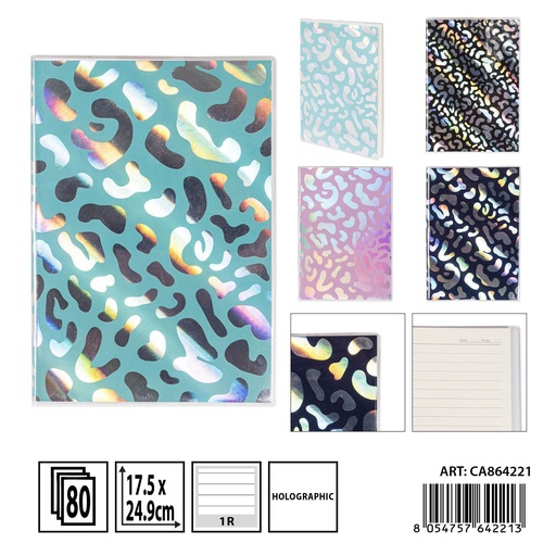 [0237672] Libreta tapa blanda 80 páginas 175x249mm - Papelería básica
