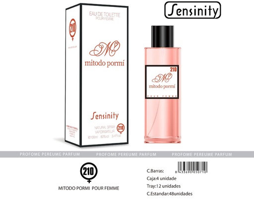 [MYS210] Perfume Pormi pour Femme - Fragancias femeninas