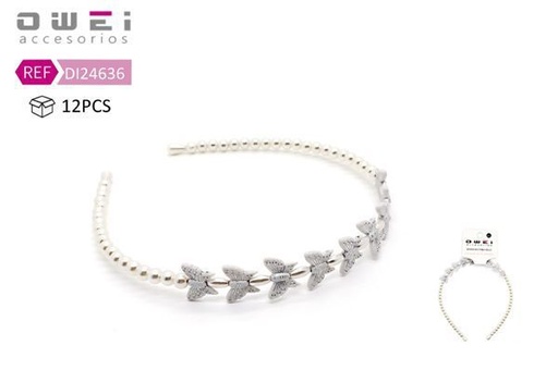[8428947246367] Diademas 12/u DI24636 OW - Diademas versátiles para cualquier peinado