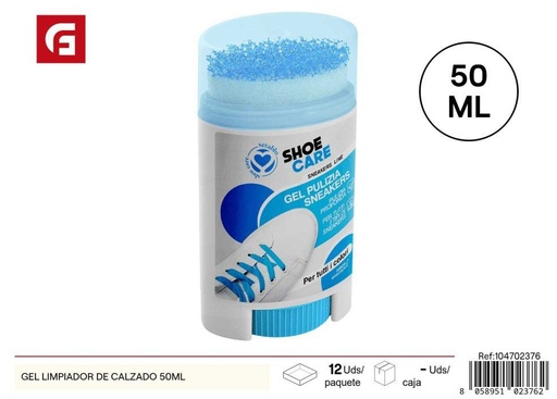 [104702376] Gel limpiador de calzado 50 ml - Productos de limpieza y mantenimiento de zapatos