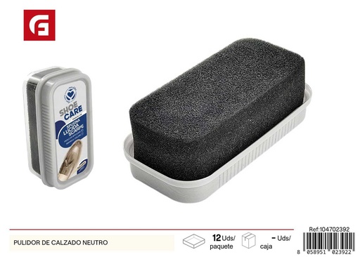 [104702392] Pulidor de calzado neutro - Cuidado y mantenimiento de zapatos