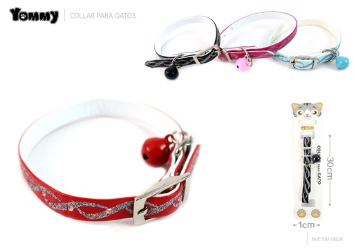 [YM0828] Collar para gato 1.0*30 cm - Accesorios para mascotas