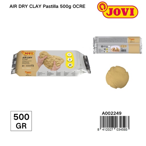 [A002249] Pasta de modelar JOVI 500G - Material de manualidades