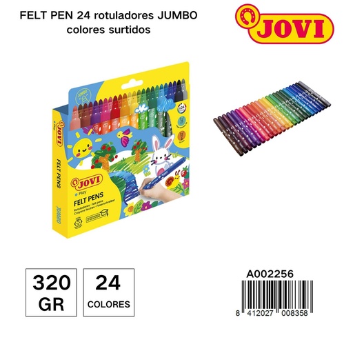 [A002256] Ratularadores JOVI 5.8MM 24 unidades - Material de dibujo