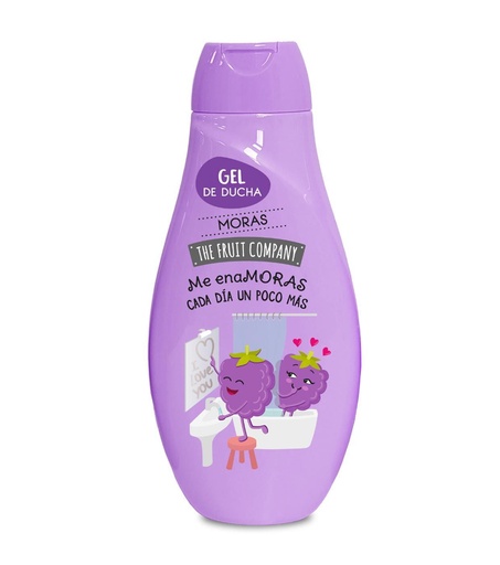 [8436559717298] Gel The Fruit Company 600ml moras - Gel de baño