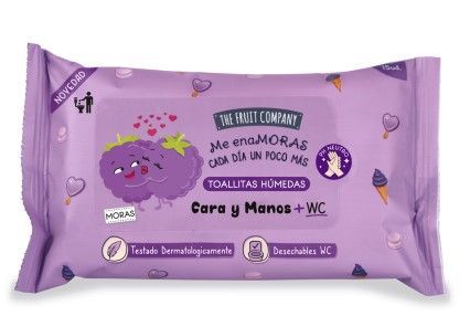 [8436559714990] Toallitas The Fruit Company mora cara manos WC - Higiene personal