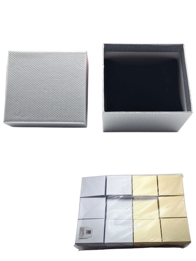 [130796-4] Caja de reloj 8.5*9 12 unidades NS - Accesorios para relojes