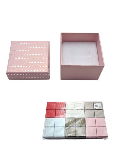 [130741-03] Cajita 5x5cm 24 unidades N.S. - Accesorios de regalo