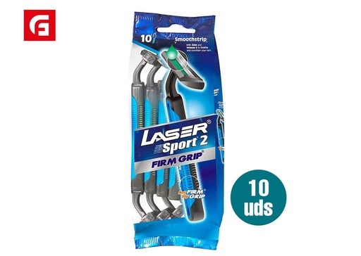 [836801001010] Afeitadora eléctrica Laser Sport 2 con agarre firme y protección - Cuidado personal