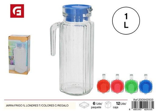 [200942933] Jarra frigo 1L Londres con regalo - Utensilios de cocina