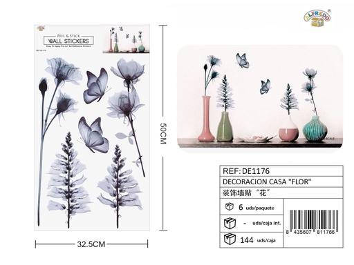 [DE1176] Decoración para el hogar "Flor" 32x50 cm - Decoración y estilo