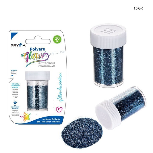 [0215960] Purpurina azul 10g - Decoración y manualidades
