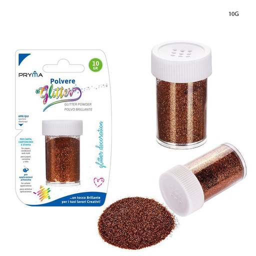 [0215965] Purpurina marrón 10g - Decoración y manualidades