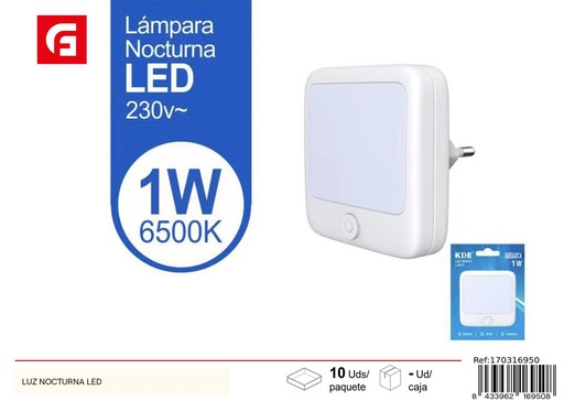 [170316950] Luz nocturna LED - Iluminación y lámparas
