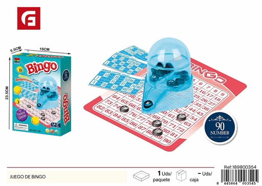 [189800354] Juego de Bingo - Juegos de mesa y juguetes