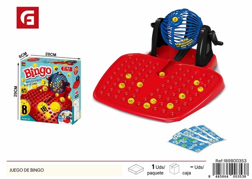 [189800353] Máquina de sorteo para bingo - Juegos de mesa y entretenimiento