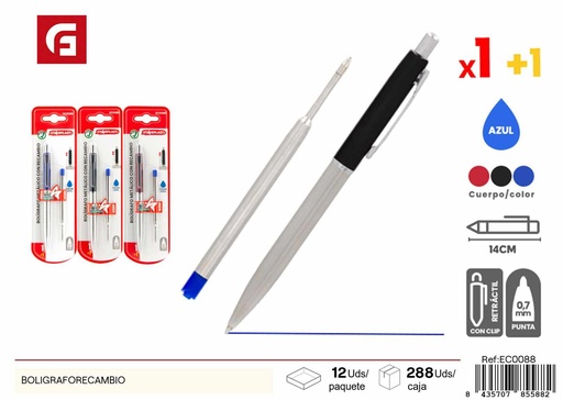 [154485588] Bolígrafo con recambio de tinta - Herramientas de escritura