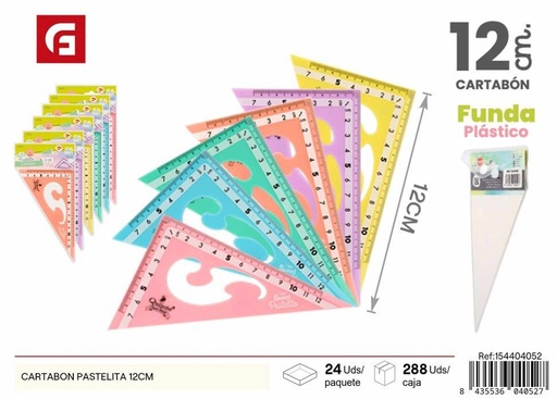 [154404052] Carta de 12 cm - Material escolar y herramientas de dibujo