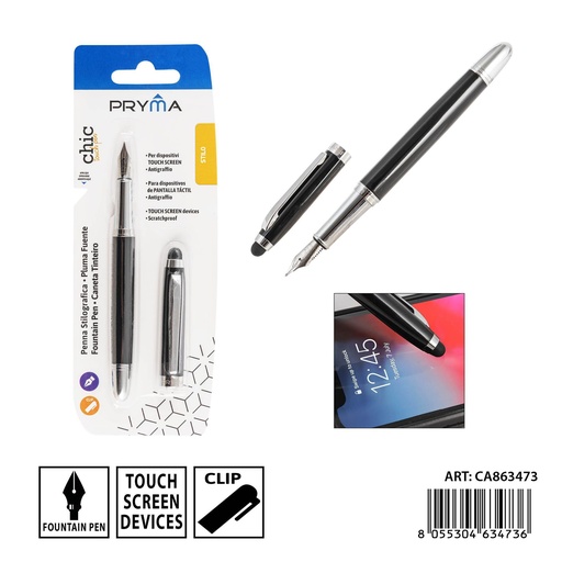 [0236944] Pluma estilográfica con punta táctil - Material de escritura y oficina