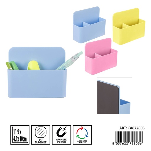 [0240188] Portalápices magnético 11.9 x 4.1 x 10 cm - Organización de escritorio