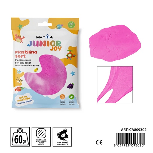 [0238332] Plastilina 60g fucsia - Arcilla y manualidades