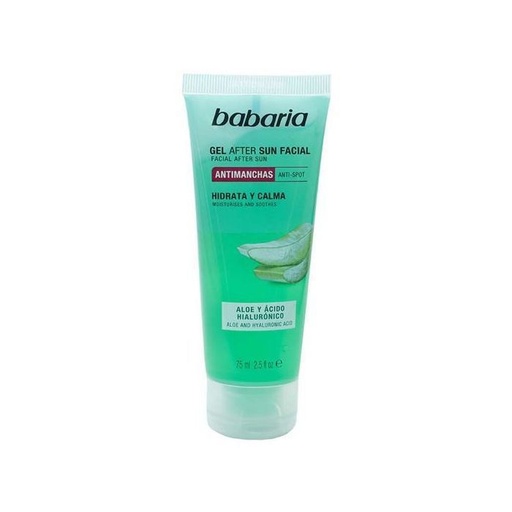 [8410412519175]  After Sun Aloe + Ácido Hialurónico 75ml Babaria - Cuidado post-solar y tratamiento de la piel