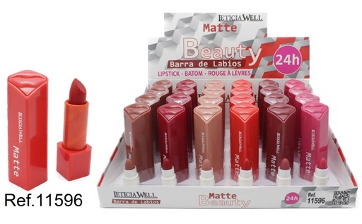 [8435433229629]  Barra Labios Beauty 24h 24u 11596 - Productos de labios y maquillaje