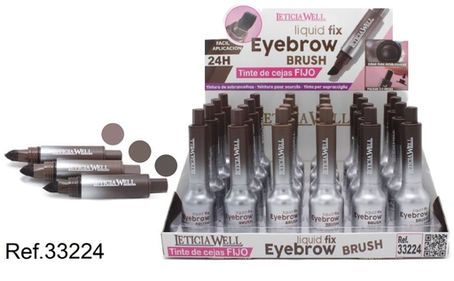 [8435433229919]  Tinte Cejas Líquido Fix Eyebrow 24u 33224 - Productos para cejas y maquillaje