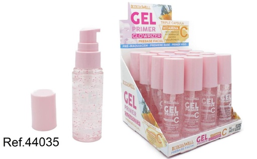 [8435433229995]  Gel Primer Glowrizer Vitamina C 16u 44035 - Tratamientos faciales y cuidado de la piel