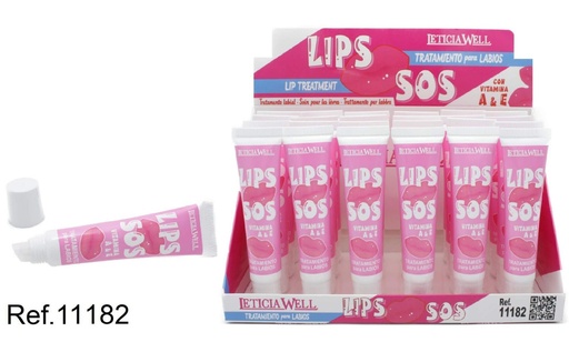 [8435433229971]  Lips S.O.S Tratamiento Labios 24u 11182 - Tratamientos labiales y cuidado