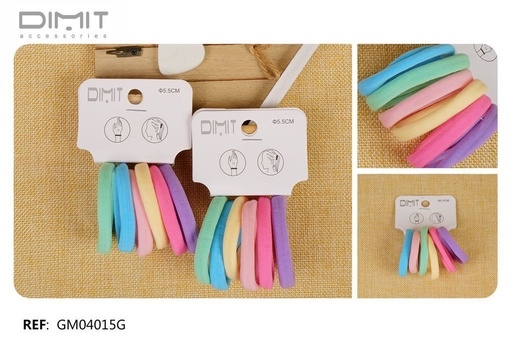 [8435693872788]  Gomas 5.5cm 24/u GM04015G - Accesorios para el cabello