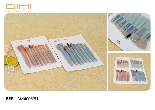 [8435560238389]  Juego de Brochas 12/u AM60057U - Accesorios de belleza y maquillaje