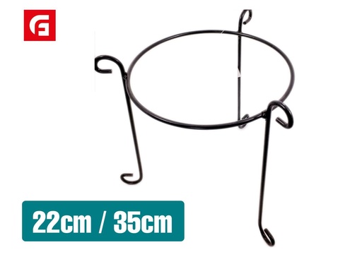 [313515076] SOPORTE DE MACETA 3 PIES 22 CM - Soporte para maceta  
