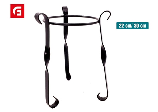 [313515015] SOPORTE MACETA 22 CM 3 PIE - Soporte para maceta  