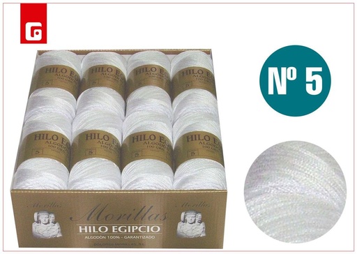 [131609032] Hilo Zeppelin N5 blanco - Accesorios de costura y mercería