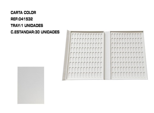 [041532] Paleta de Color 216 en Libro Blanco - Accesorios de uñas y paletas de colores
