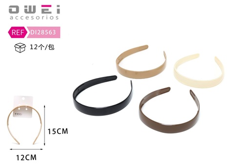[8428947285632] Diadema de 2 cm 12 unidades DI28563 - Accesorios para el cabello