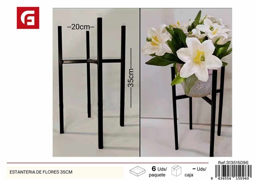 [313515096] ESTANTERIA DE FLORES 35 CM - Soporte decorativo para plantas  